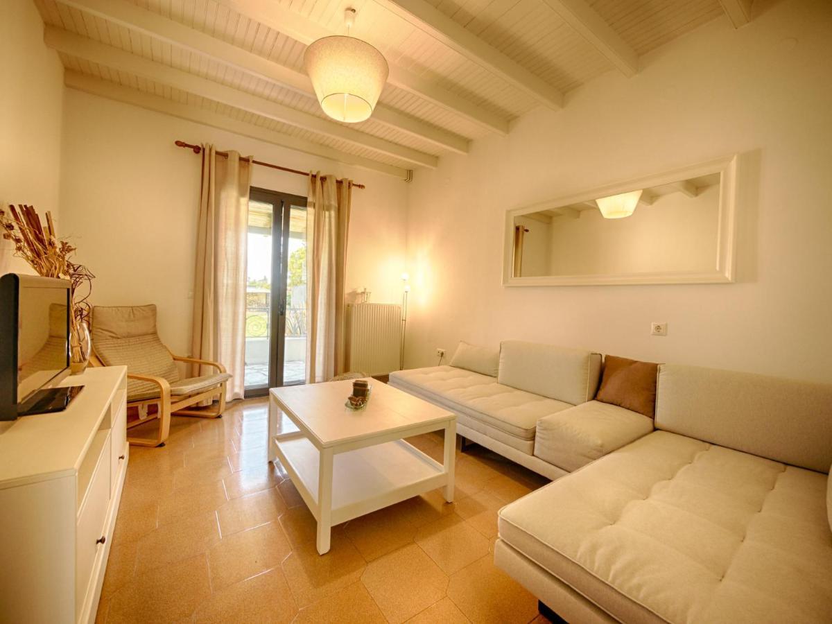 Cozy Family Friendly Apartment With Large Garden Close To Beaches - Dirella Kynopiástai Esterno foto